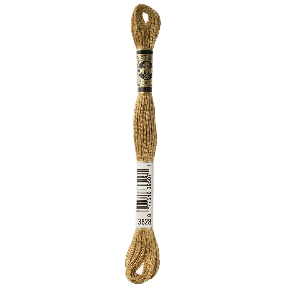 Thumbnail: 3828 • Hazelnut Brown Floss • DMC | SmokyMountainBeads.com