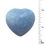Thumbnail: Blue Calcite Heart •  95100CAB-45-0 | SmokyMountainBeads.com