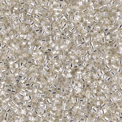 15C-1 Silver-Lined Crystal Cut 15/0 Seed Beads | SmokyMountainBeads.com