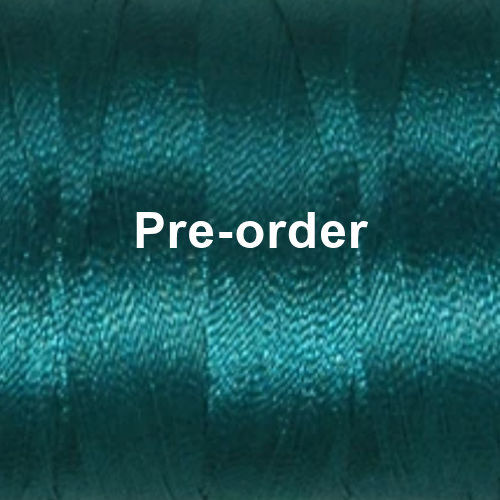 Deep Sea Teal • Rayon Thread • Size D | SmokyMountainBeads.com