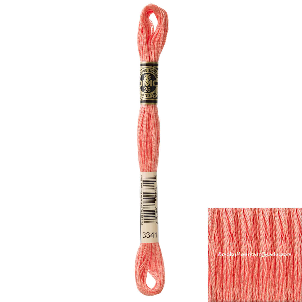 3341 • Apricot Floss • DMC | SmokyMountainBeads.com