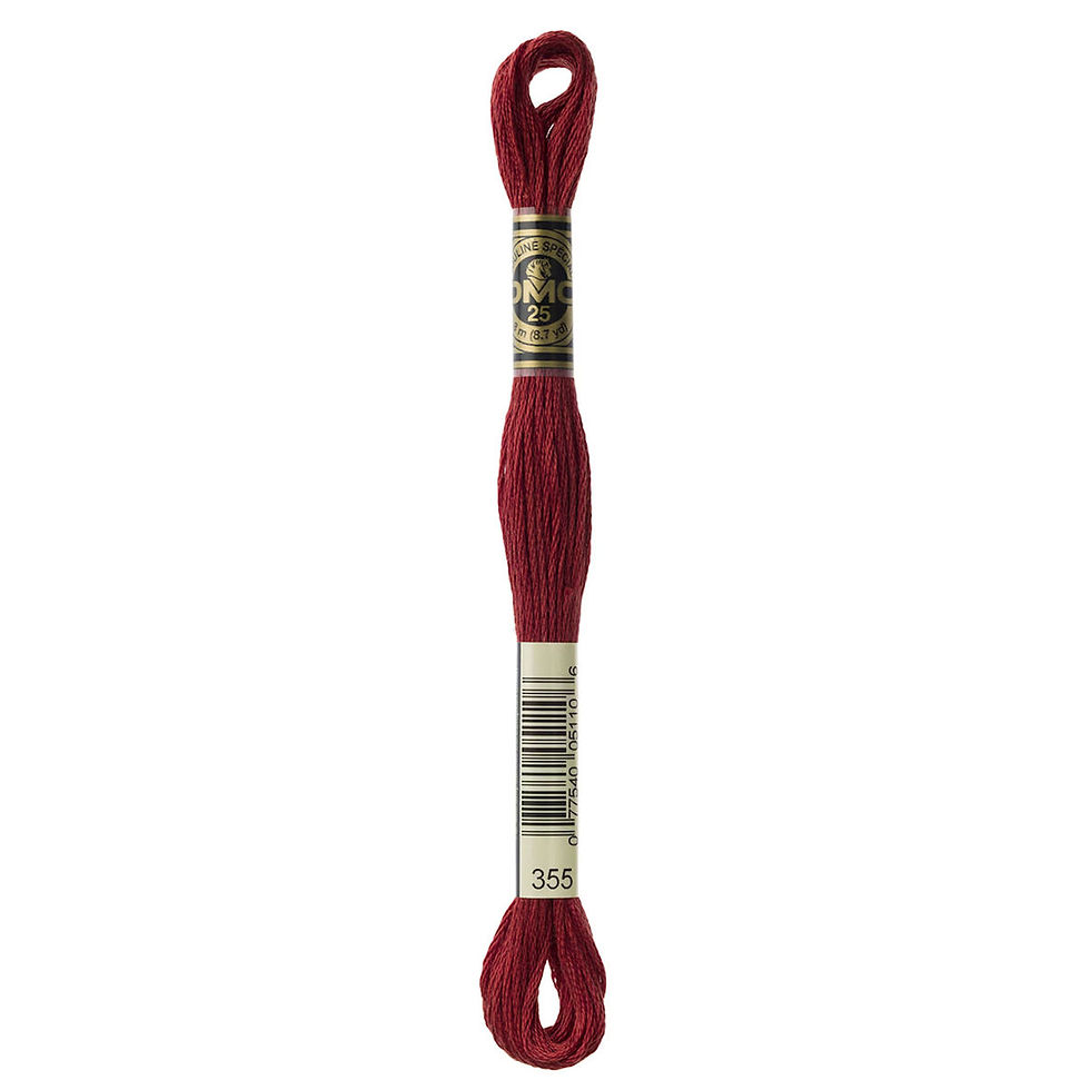 Thumbnail: 0355 • Terra Cotta Dark Floss • DMC | SmokyMountainBeads.com