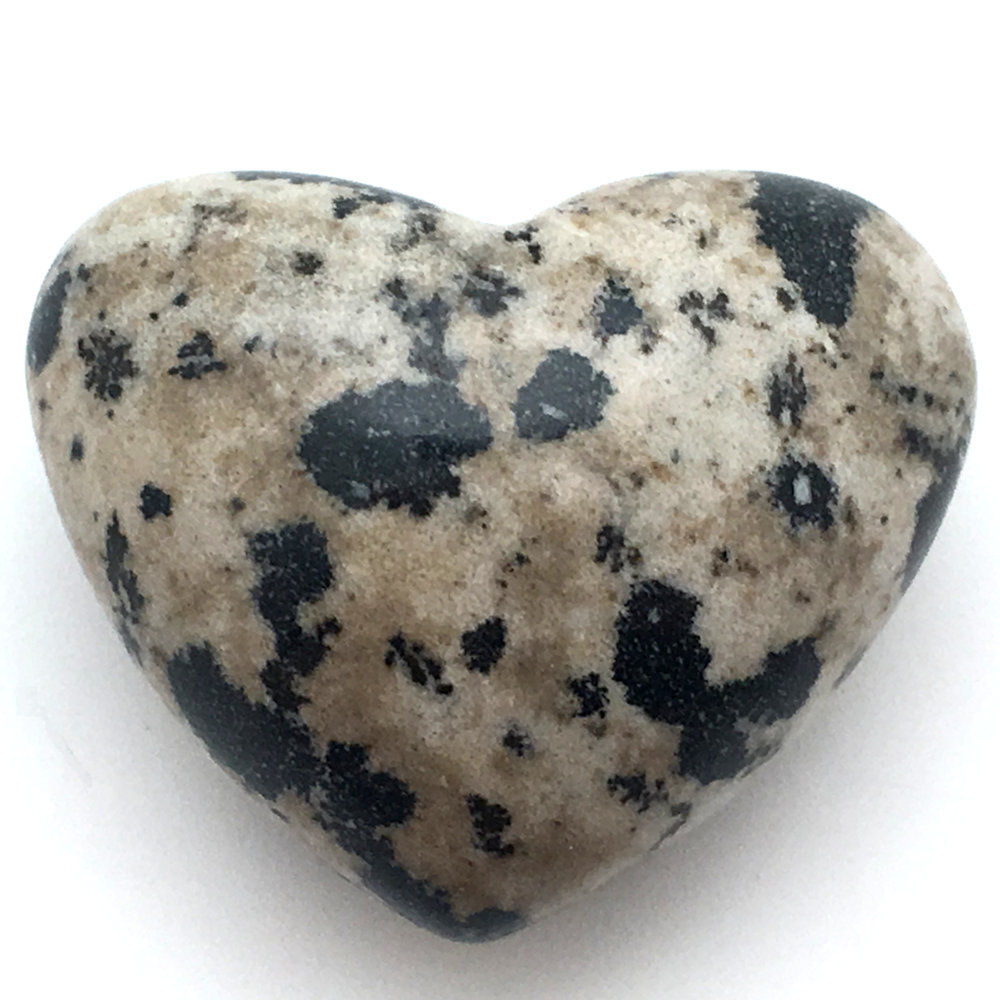 Dalmatian Stone Heart • Mexico • 50.1 grams ~ 44x37.0mm
