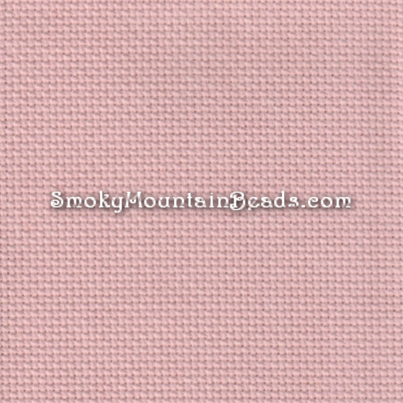 Thumbnail: Aida • 18 Count • 12"x12" • Pink • Raymar | SmokyMountainBeads.com