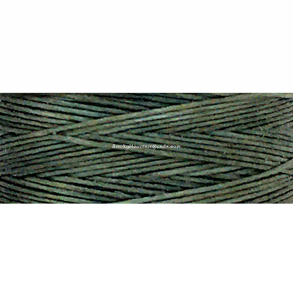 Olive • Nymo® Nylon Thread • Size D | SmokyMountainBeads.com