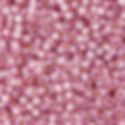 11-555 • Silver-Lined Light Rose Alabaster • 11/0 Matsuno Seed Beads | SmokyMountainBeads.com