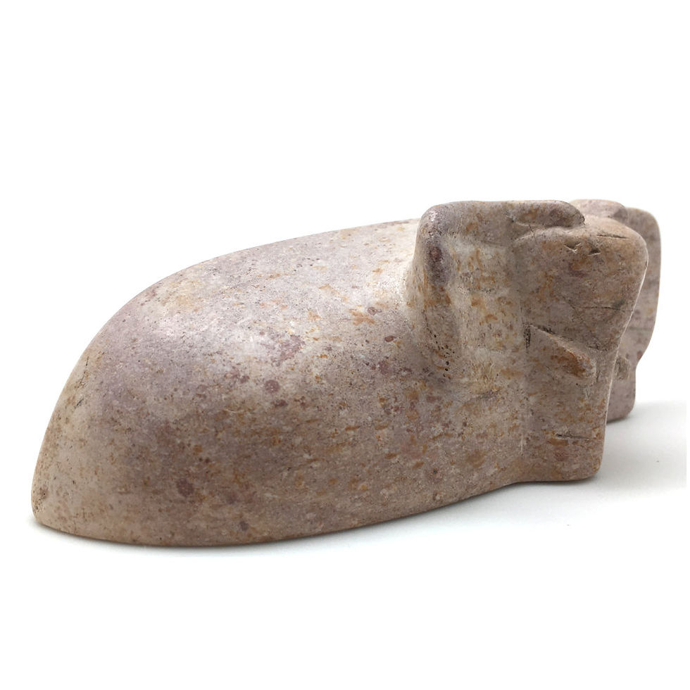 Thumbnail: Kisii Stone Elephant • Kenya • 327.9 grams ~ 139x57x47mm 87100ELE-KS-327-9