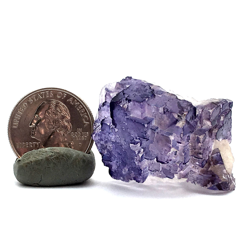 Thumbnail: Cubic Fluorite • Muzquiz, Mexico • 43.0 grams ~ 41x31x30mm