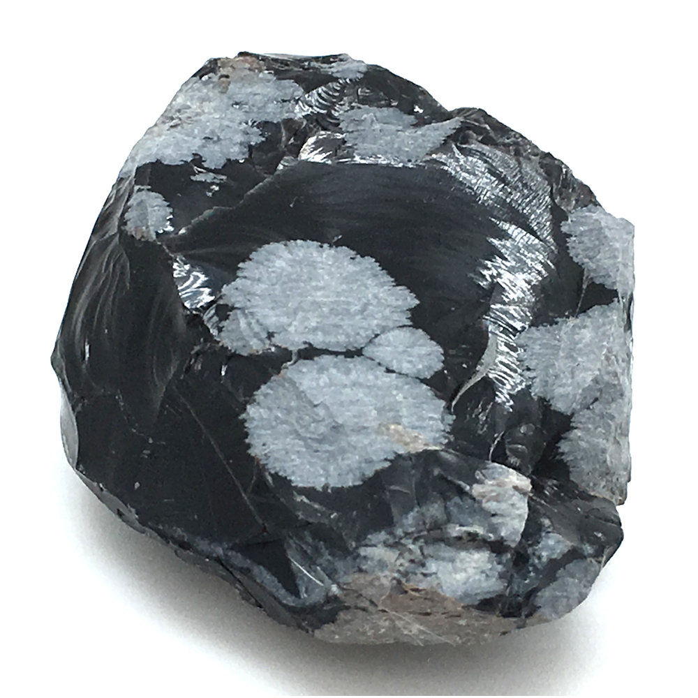 Snowflake Obsidian Rough • Mexico • 41.6 grams ~ 52x42x21mm