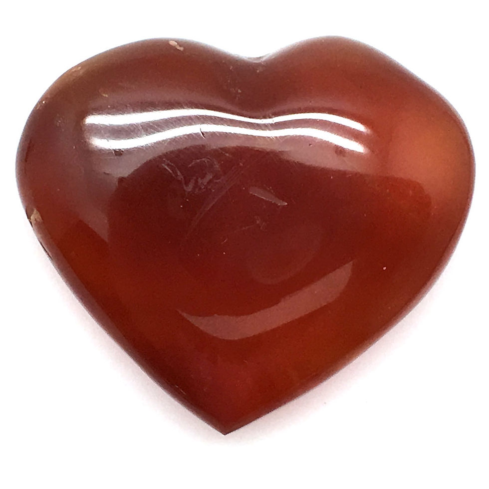 Thumbnail: Carnelian Heart • Madagascar • 34.6 grams ~ 43x38x15mm