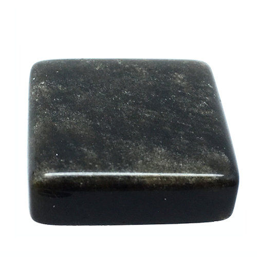 Thumbnail: 55100oB-83-25258Gs •  Gold Sheen Obsidian Square Cabochon • 25x25x8mm | SmokyMountainBeads.com