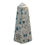 Thumbnail: K2 Granite Azurite Obelisk • Pakistan • 170.5 grams ~ 98x34x35mm