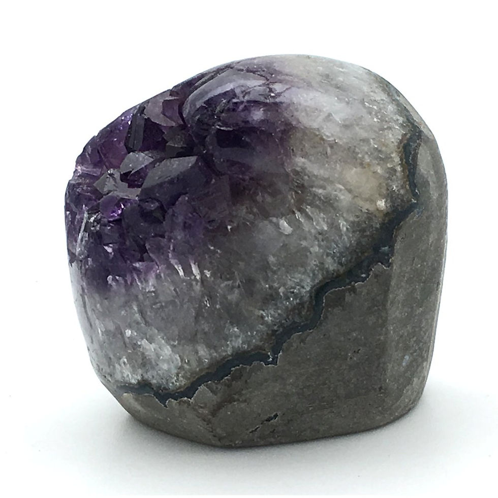 Thumbnail: Amethyst Cut-Base Geode • Brazil • 199.3 grams ~ 2x2.1x1.8"