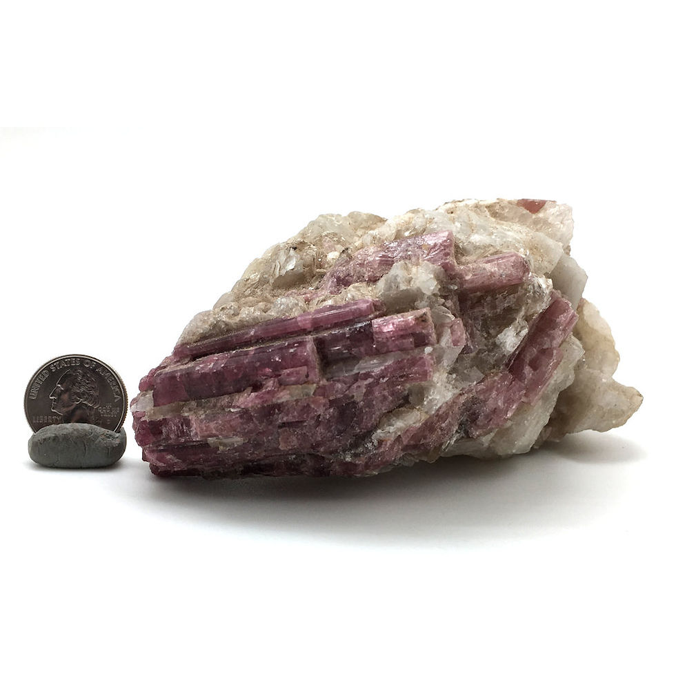 Thumbnail: Rubellite Rough • Brazil • 1044 grams ~ 144x103x68mm
