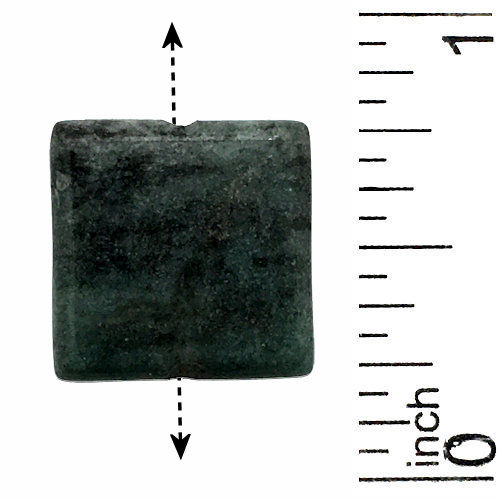 Fancy Jasper Puffy Square Beads • 14x14x6mm • 183100FJ-P1414o | SmokyMountainBeads.com