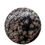 Thumbnail: Red Snowflake Obsidian Puffy Round Bead • 30x7mm • 122100oB-RSF-3007 | SmokyMountainBeads.com