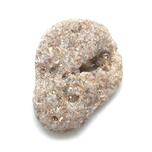 Thumbnail: 90HAG-10-4 • Hag Stone • 39x29x8mm | SmokyMountainBeads.com