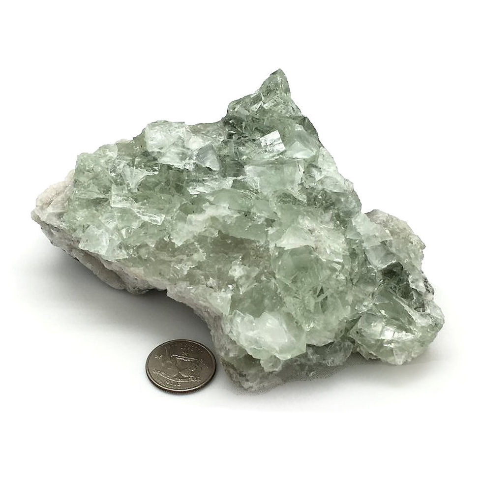 Thumbnail: Cubic Fluorite Rough • China • 966 grams ~ 155x125x55mm