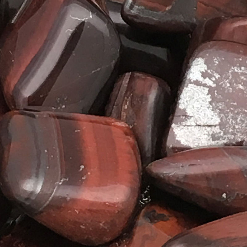 Thumbnail: 50005TI • Tiger Iron Tumbles • Extra-Large | SmokyMountainBeads.com