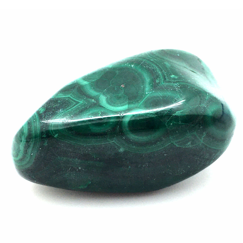 Thumbnail: Malachite Nugget • Congo • 46.8 grams ~ 41x27x20mm | smokymountainbeads