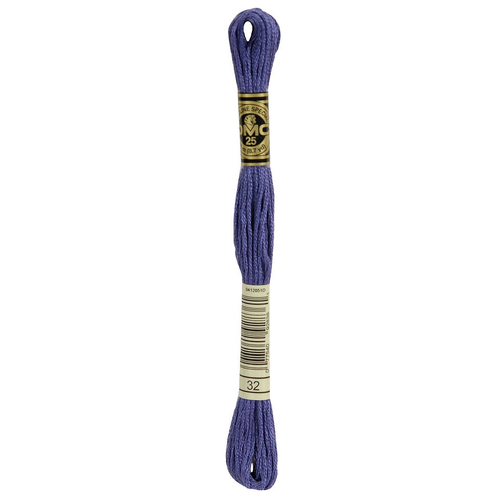 Thumbnail: 32 • Blueberry Dark Floss • DMC | SmokyMountainBeads.com