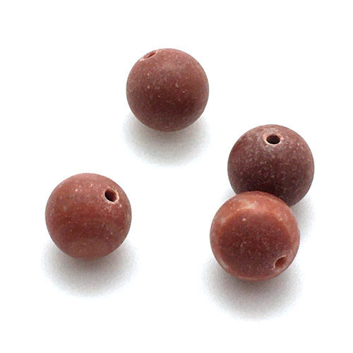 Thumbnail: Jaspilite 'Tigerskin' Round Beads • 8mm (4) • 170100JTS-08 | SmokyMountainBeads.com