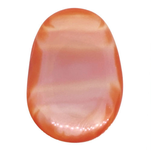 55AG-69-4130BRZ • Brazilian Agate Oval Cabochon • 41x30x6mm | SmokyMountainBeads.com