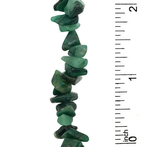 Verdite 'Budstone' Chip Bracelet • BR-50000VERD-7 | SmokyMountainBeads.com