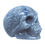 Thumbnail: 96DU-97-6 • Dumortierite in Quartz Realistic Skull • 50x32x39mm ~ 97.6 grams | SmokyMountainBeads.com