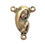Thumbnail: Madonna Praying Rosary Link • 20x15mm • 33RE-2015-25 | SmokyMountainBeads.com