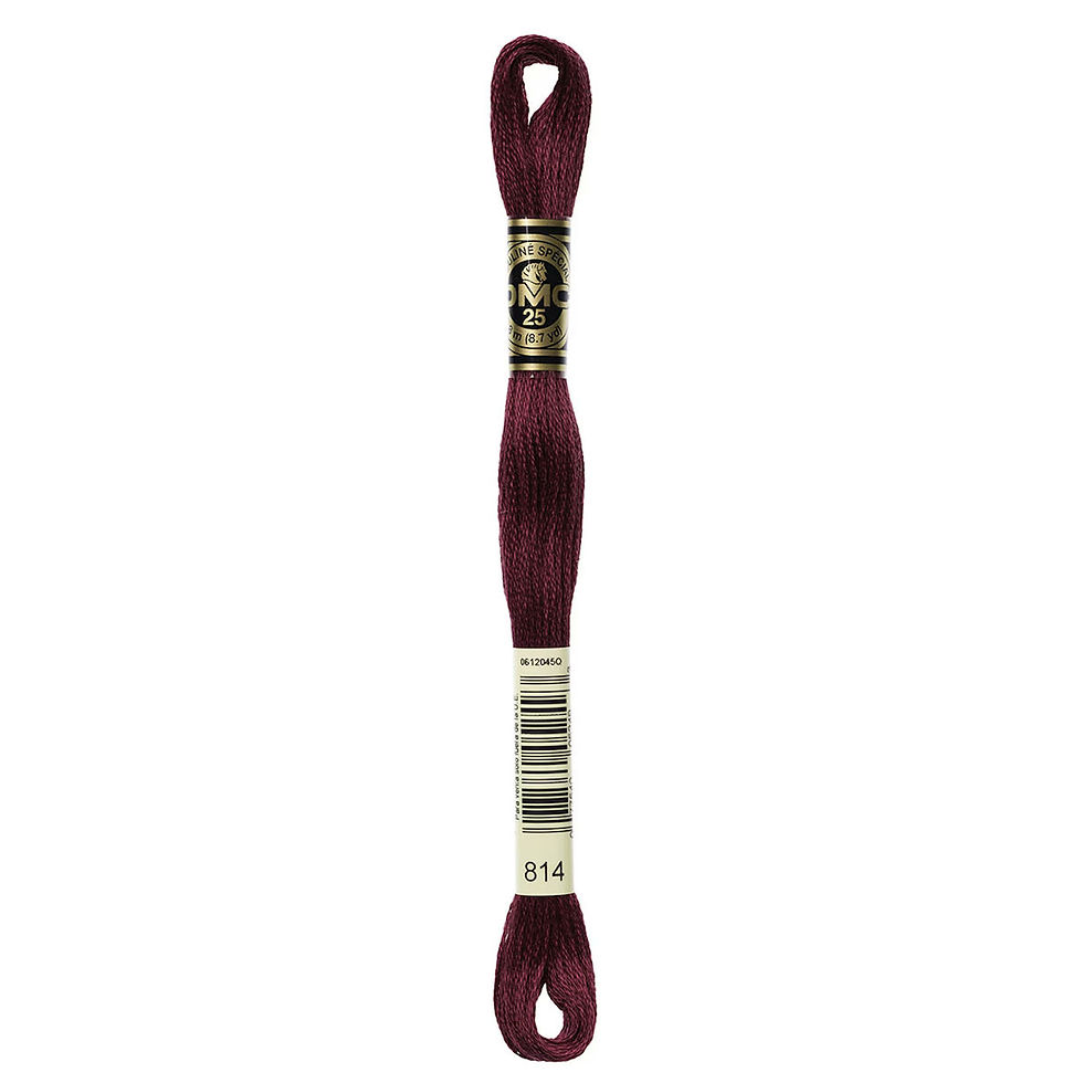 Thumbnail: 0814 • Garnet Dark Floss • DMC | SmokyMountainBeads.com