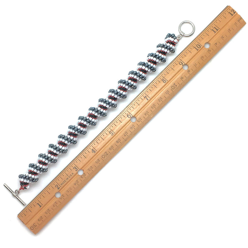 Thumbnail: Cellini Spiral Bracelet • S10BR027 | SmokyMountainBeads.com