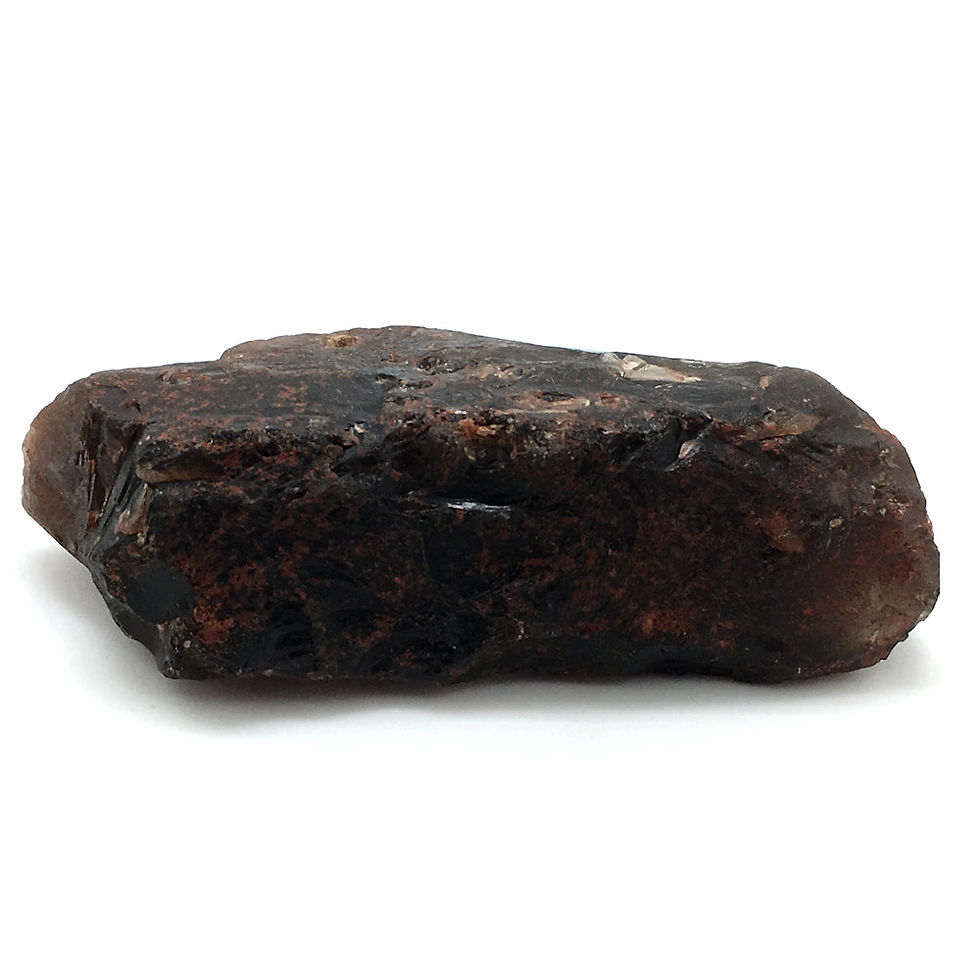 Thumbnail: Apache Tear Obsidian Rough • 363.3 grams ~ 130x73x37mm • 90100ATo-363-3 | SmokyMountainBeads.com