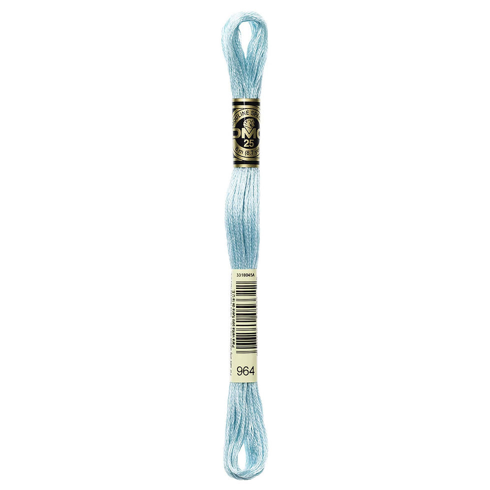 Thumbnail: 964 • Seagreen Light Floss • DMC | SmokyMountainBeads.com