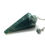 Thumbnail: Moss Agate Pendulum • 10.9 grams ~ 40x18mm | SmokyMountainBeads.com