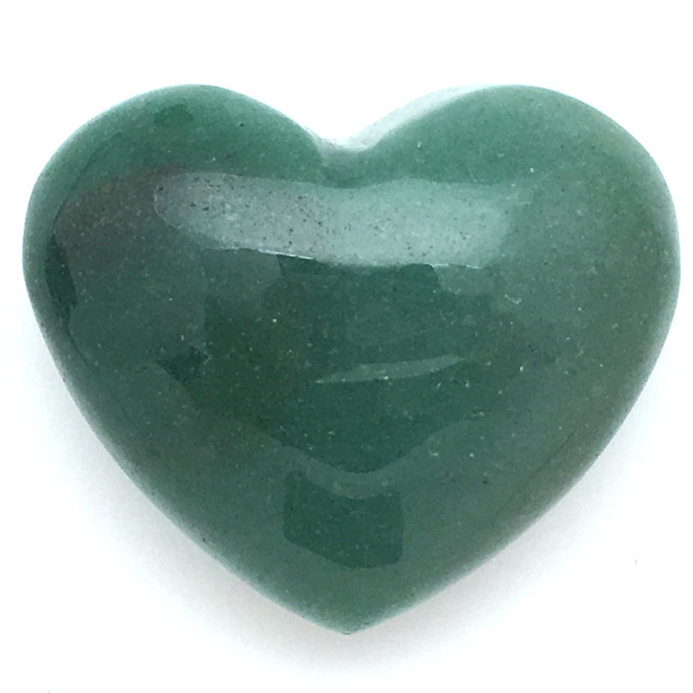 Thumbnail: Green Aventurine Heart • Brazil • 53.6 grams ~ 45x38x24mm