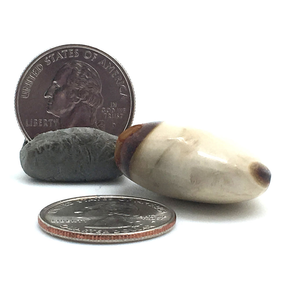 Thumbnail: Polychrome Desert Jasper Heart • Madagascar • 14.6 grams ~ 32x27x14mm