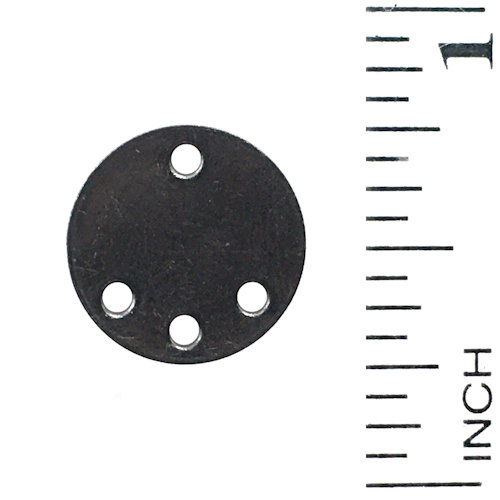 Round Chandelier Link • 13mm • Gunmetal-Plated • 41-701305-13 | SmokyMountainBeads.com