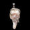 Thumbnail: 58100BPP-94-4120-11 • Blister Pearl Freeform Pendant • Captured • 41x20mm | SmokyMountainBeads.com