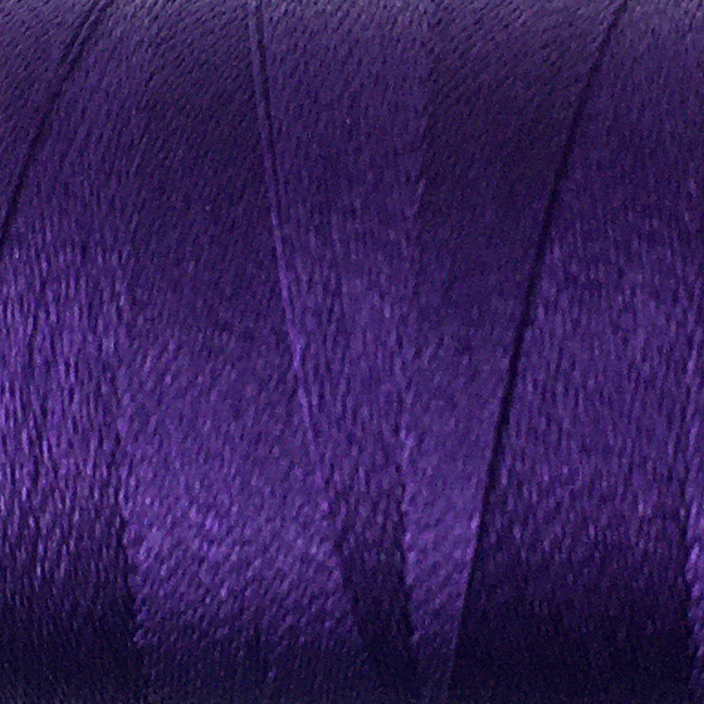 Dark Purple • Rayon Thread • Size D | SmokyMountainBeads.com