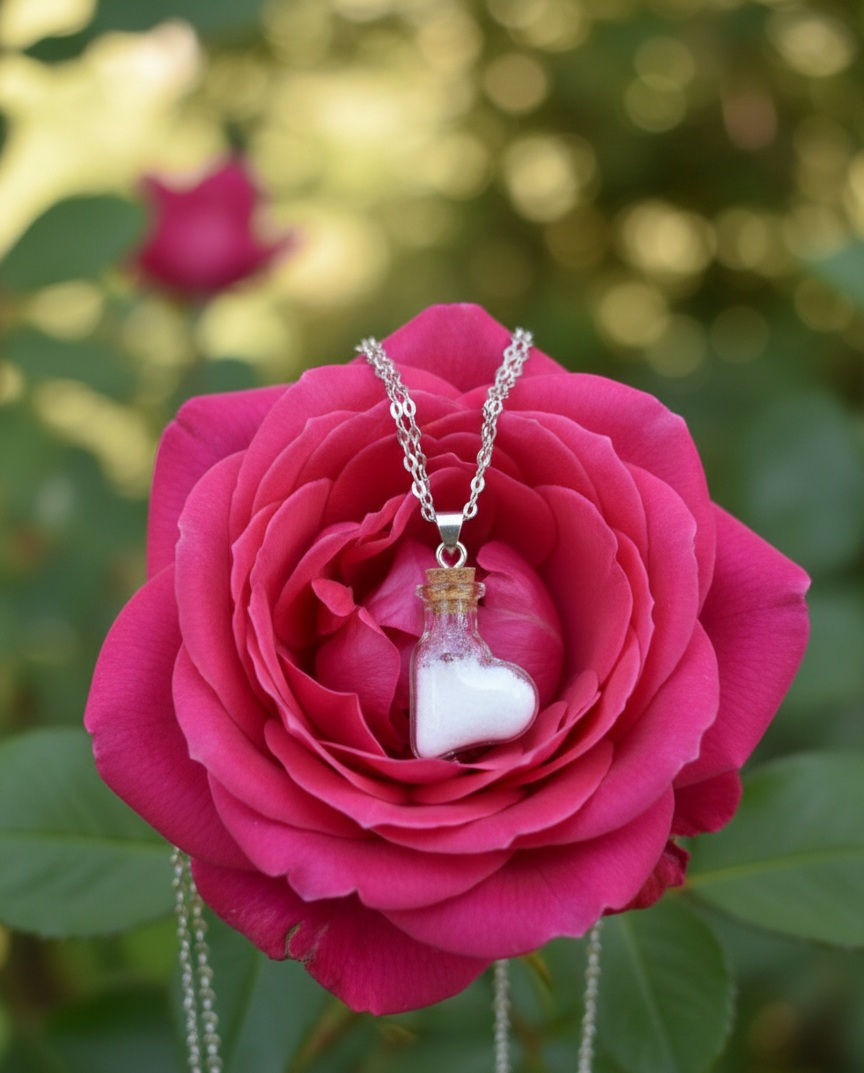 Collier lily rose