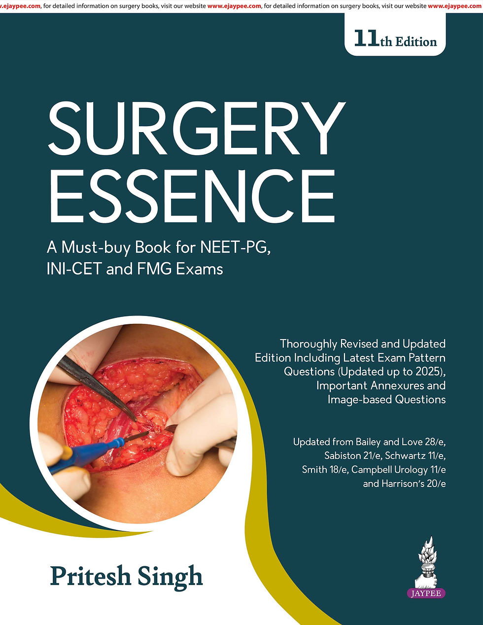 Surgery Essence 11th Edition 2026 by Pritesh Singh