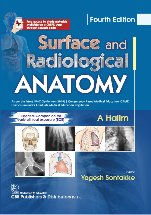 Surface and Radiological Anatomy 4th Edition Yogesh Sontakke A. Halim