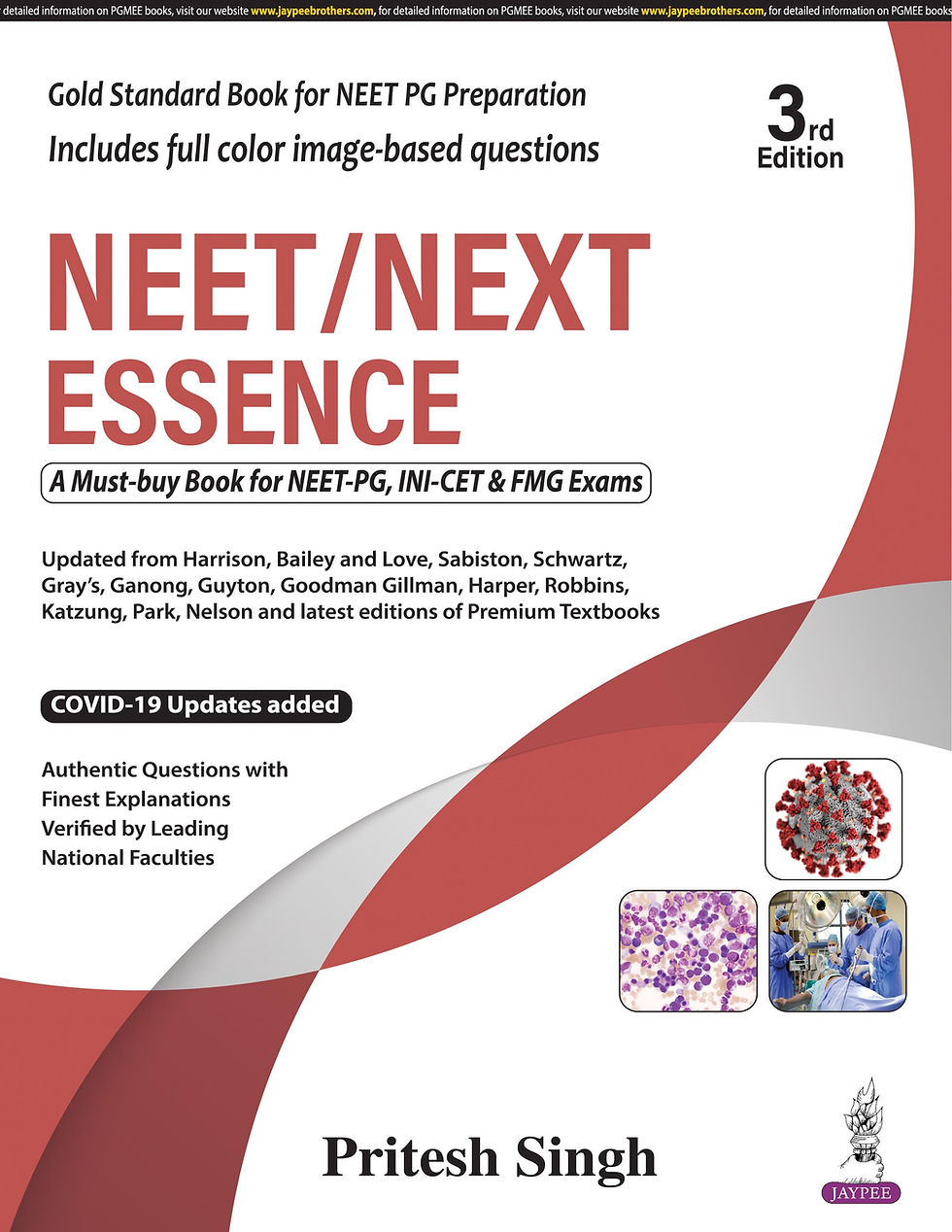 NEET/NEXT Essence 3rd Edition Reprint 2025 by Pritesh Singh