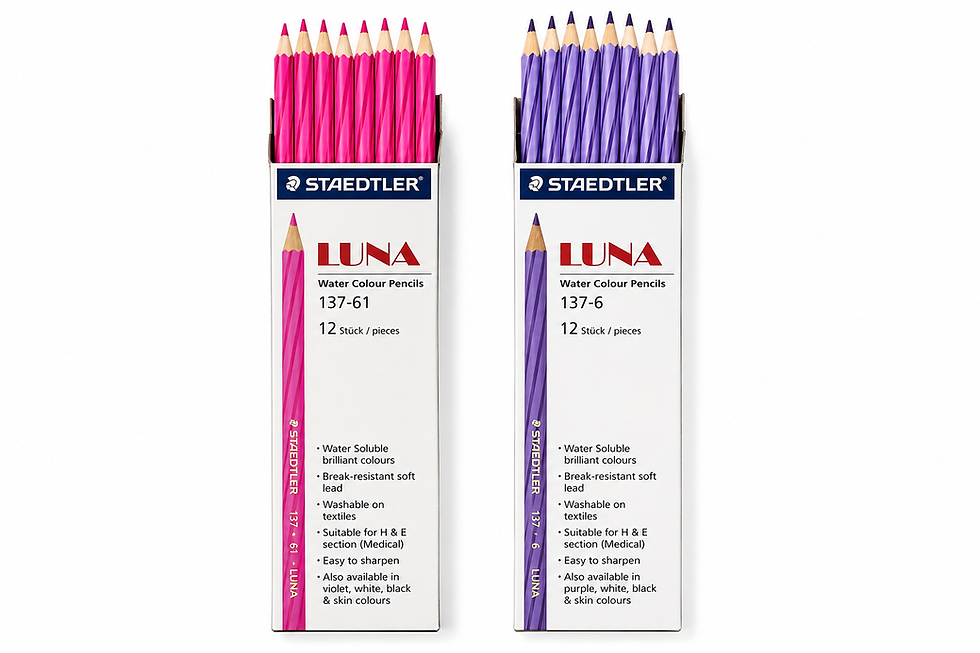 Staedtler H & E Medical Pencils Set of 3 | Histology & Pathology Pencils