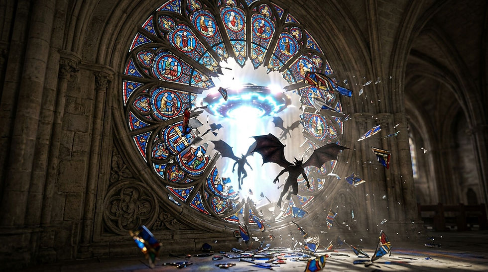 Vance Calls UFOs Demons Without Reading Files