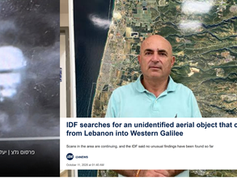 Unidentified Object Crosses From Lebanon Into Israel and Remains Unexplained