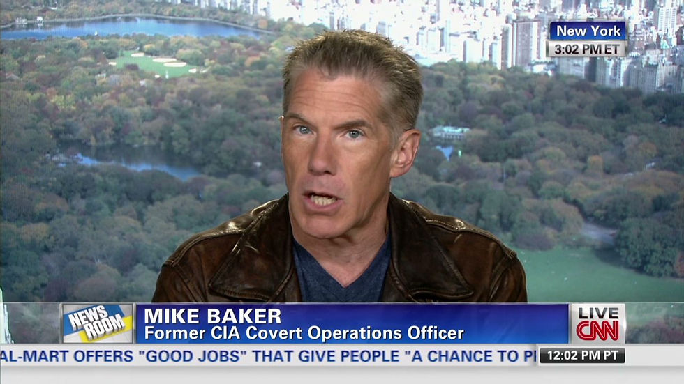 Former CIA operative Mike Baker on CNN