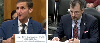 Admiral Confronts Ex AARO Director On UFO Disinfo