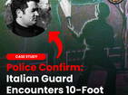 Police Found 20-Inch Footprints After UFO Encounter